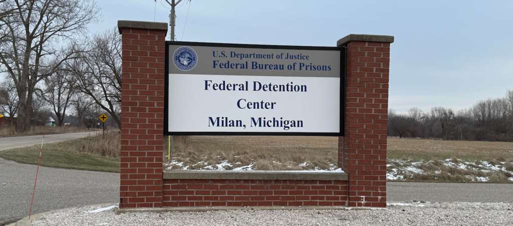 Milan FCI FDC Federal Correction Institution Detention Center